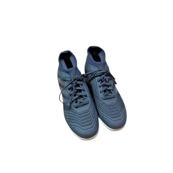 Adidas Predator 19.3 Turf Indoor Soccer Shoes Men's Size 7.5 Black/Gold  F35617 - Picture 2 of 9